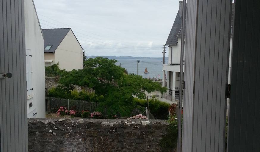 Douarnenez (Finistère), le 22 juillet. Un matin gris.