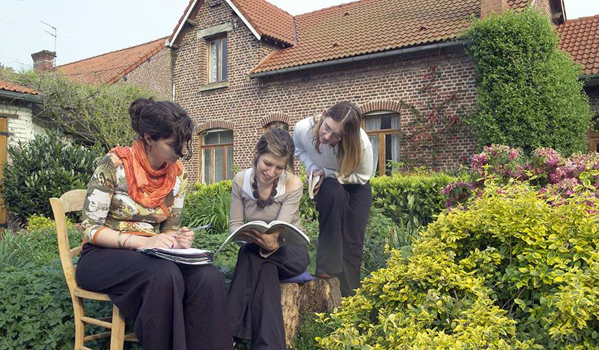 Étudiants du réseau Campus Vert de Lens.