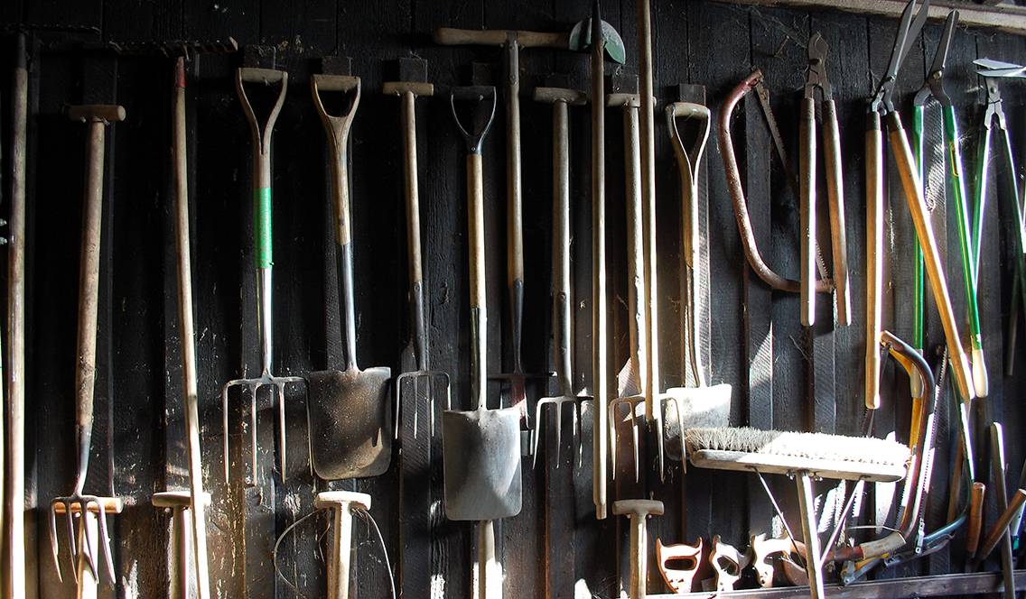 Avant de remiser vos outils, effectuez une petite remise en état.