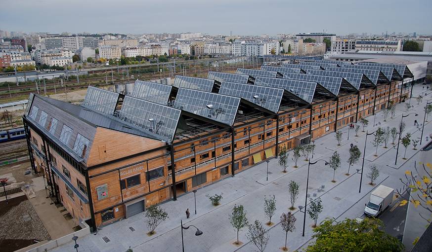 La Halle Pajol aujourd'hui. 