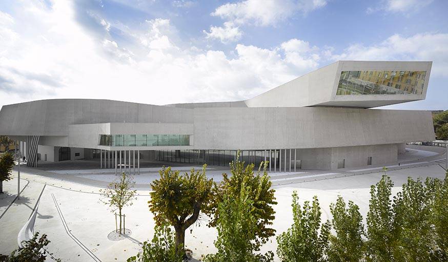 MAXXI, le musée d'<a href=