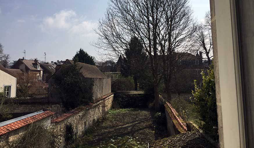 Un soleil printanier à Compiègne, le 20 avril.