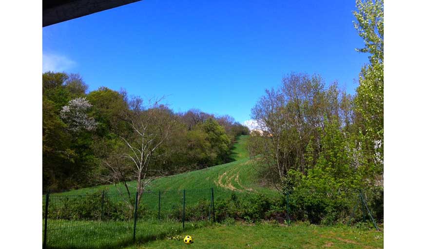 Jardin à Lanta, près de Toulouse (Haute-Garonne), le 21 mai.