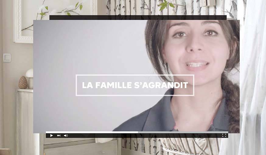 Capture d'écran du Mooc La Famille s'agrandit.