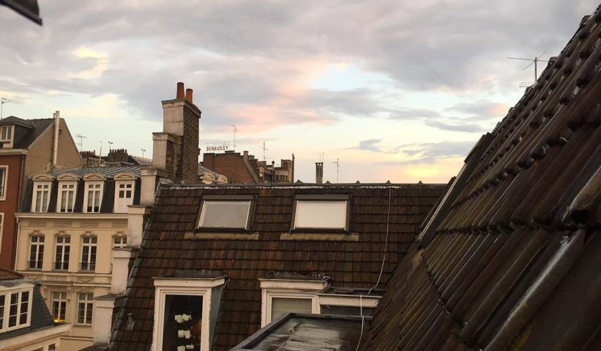 Les toits de Lille.