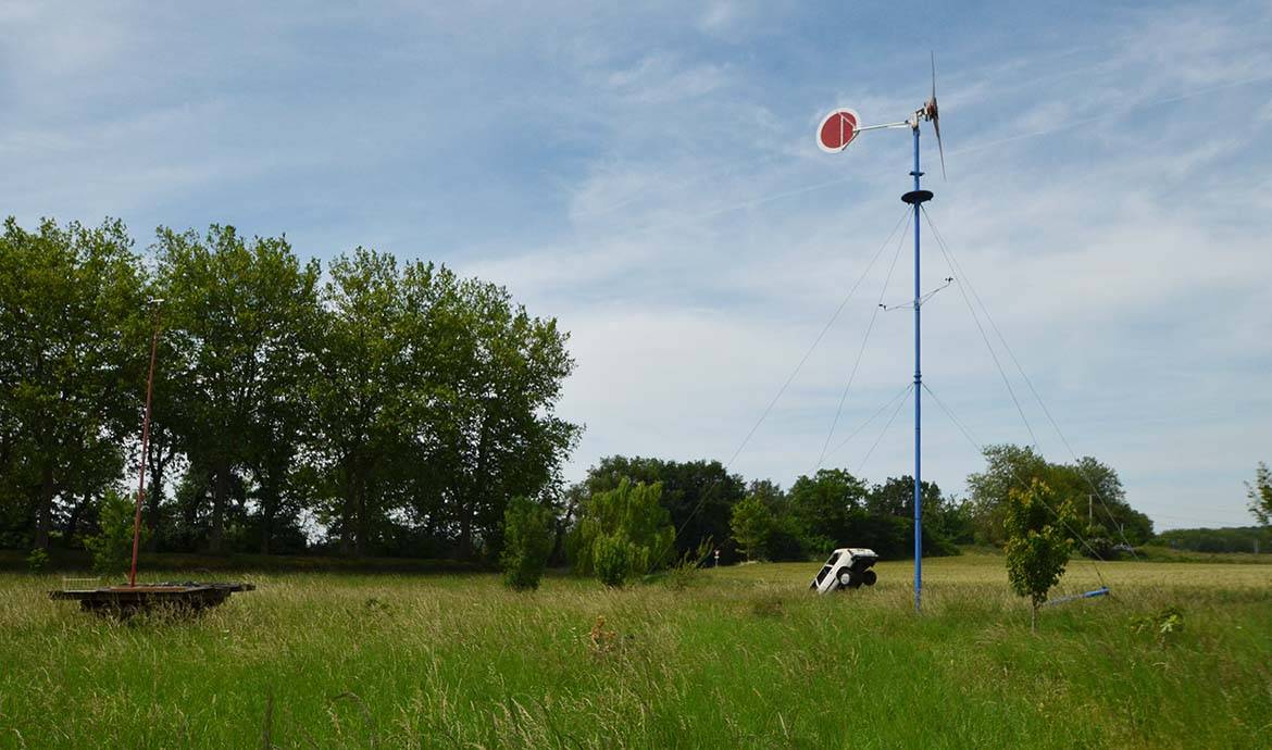 L'éolienne autoconstruite 