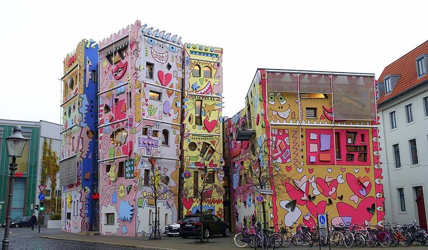 Rizzi House à Brunswick en Allemagne.