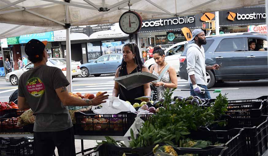 Le marché La Familia Verde se tient de juin à novembre.