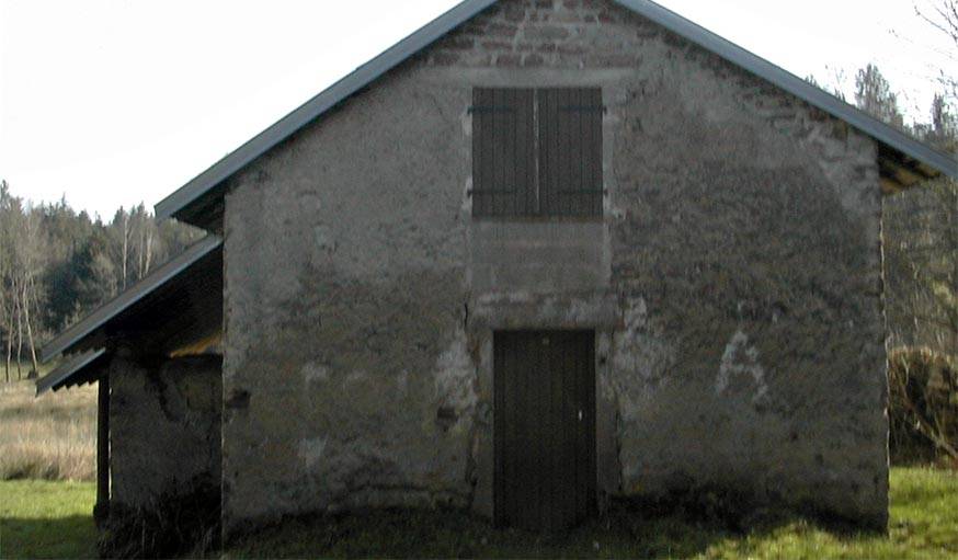 La façade nord-ouest avant les travaux.