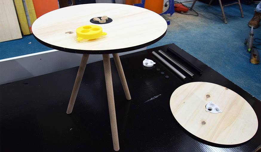 Une table par Objets Imprimés.