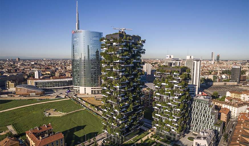 Bosco Verticale à Milan.