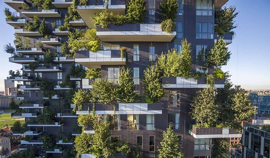 Bosco Verticale à Milan.