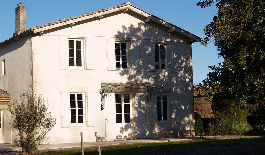 La maison de maître avant les travaux.