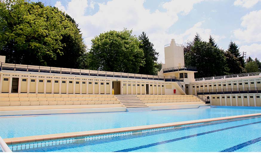 Piscine Art déco à Bruay-La-Buissière