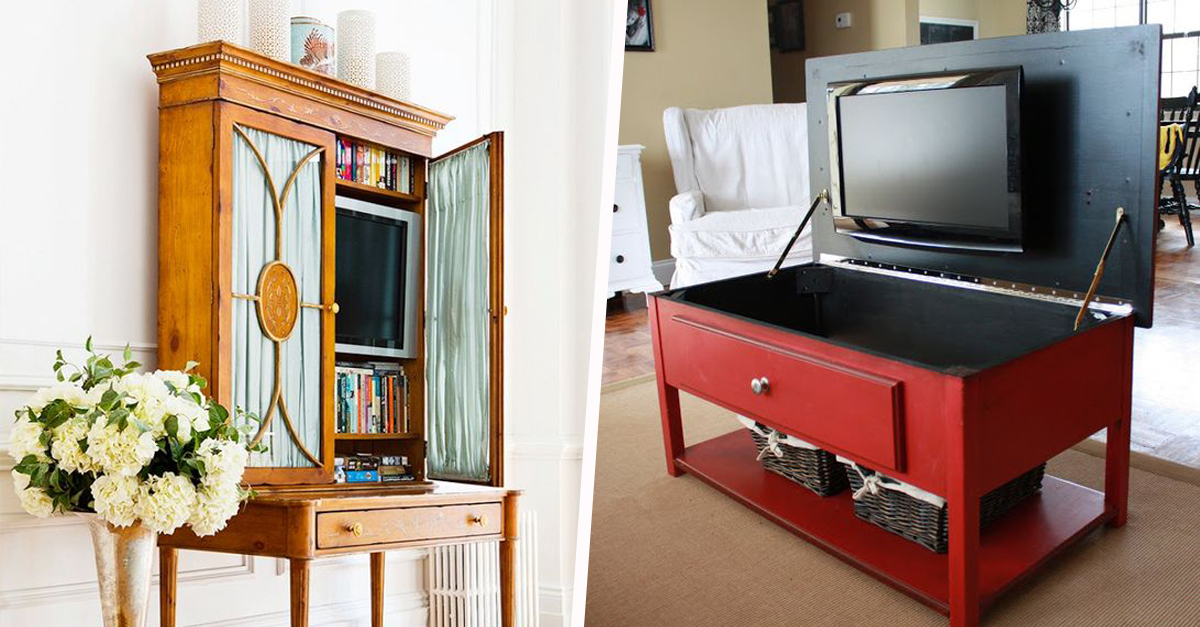 Meuble Tv Cachee