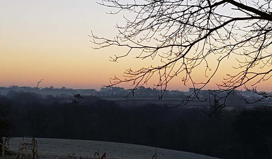 Trébabu, dans le Finistère, le 5 janvier 2017.