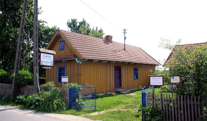 La ferme de Felicja Cury?owa transformée en musée.