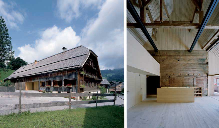 Musée Angelika Kaufmann, par Dietrich et Untertrifaller Architekten, à Schwarzenberg.