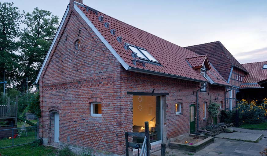 La maison après le dernier chantier.