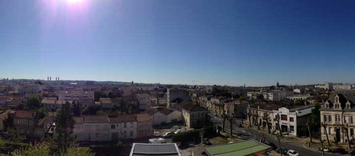 Panorama bordelais, le 21 avril.