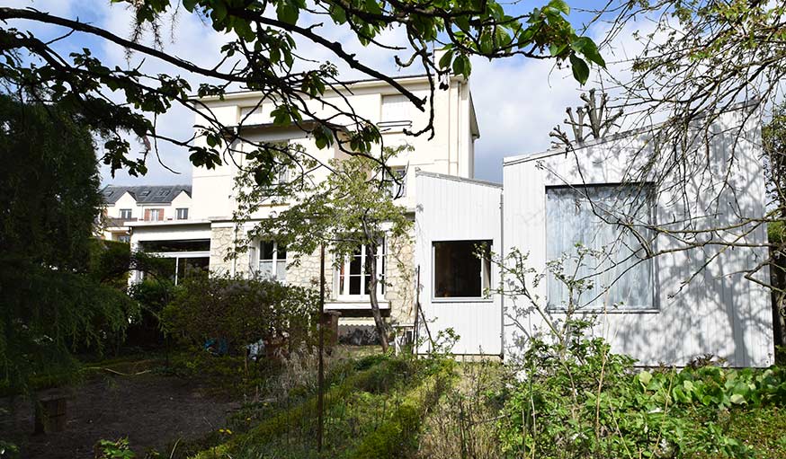 L'extension de la maison de Monique et Jean-Pierre.