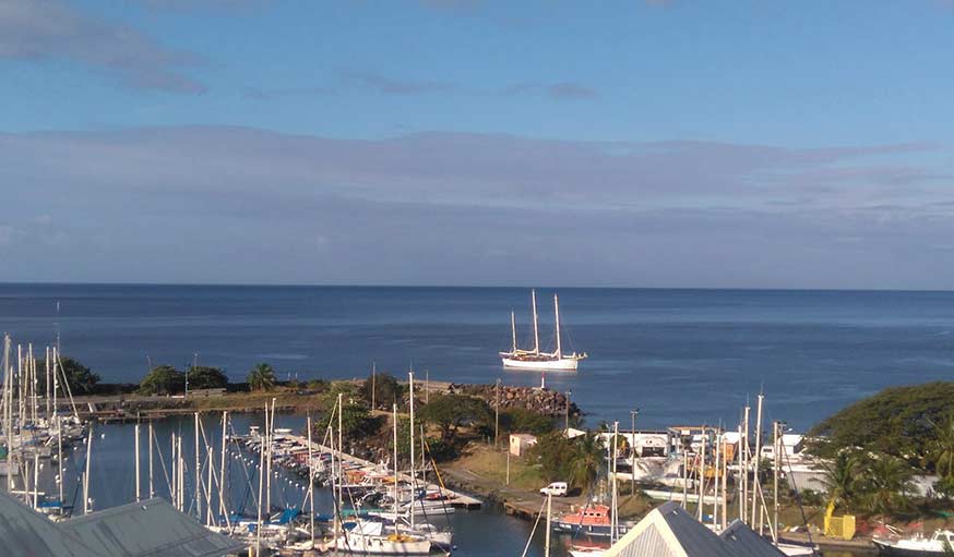 Vue de Guadeloupe.