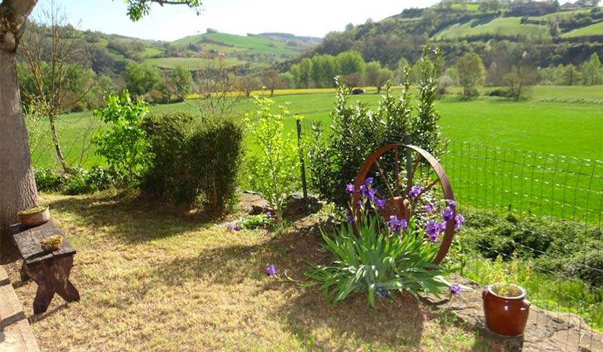 Vu sur l'horizon en Aveyron, début juin