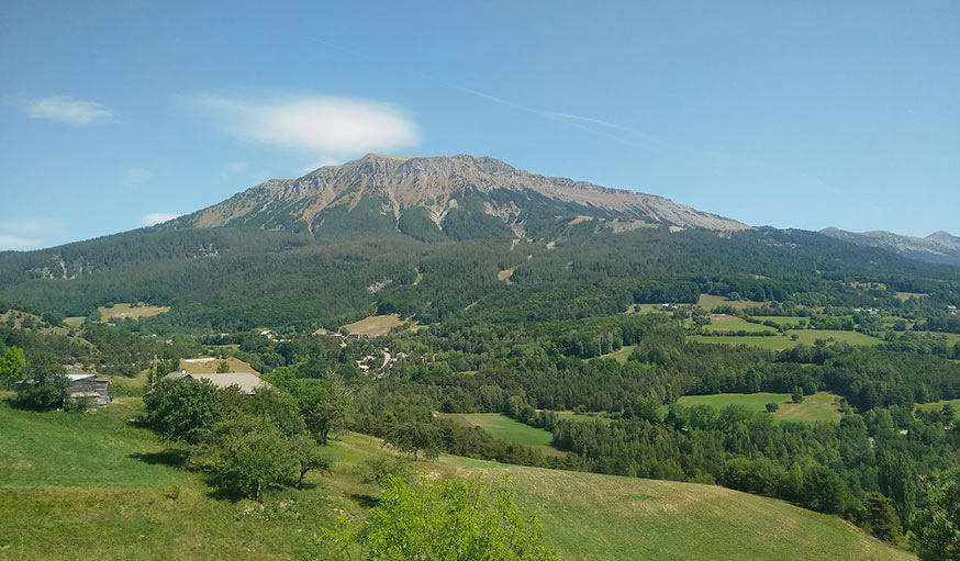  À Montclare en Alpes-de-Haute-Provence, le 27 août