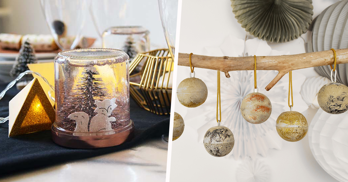 20 décorations de Noël récup' à fabriquer soi-même