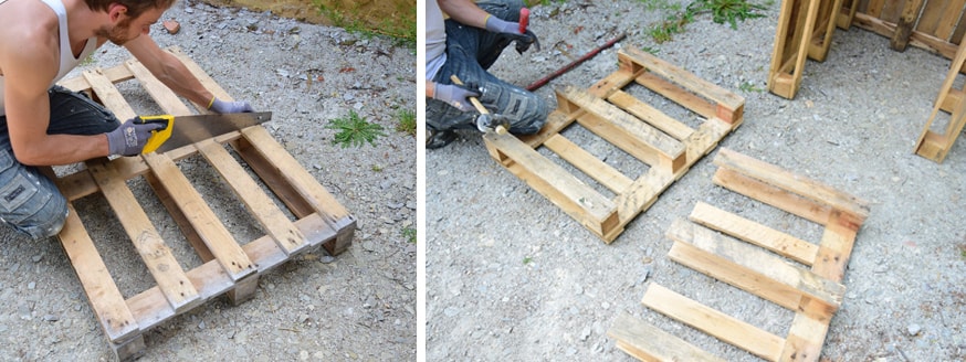 Comment faire un composteur en bois avec des palettes : Femme Actuelle Le  MAG