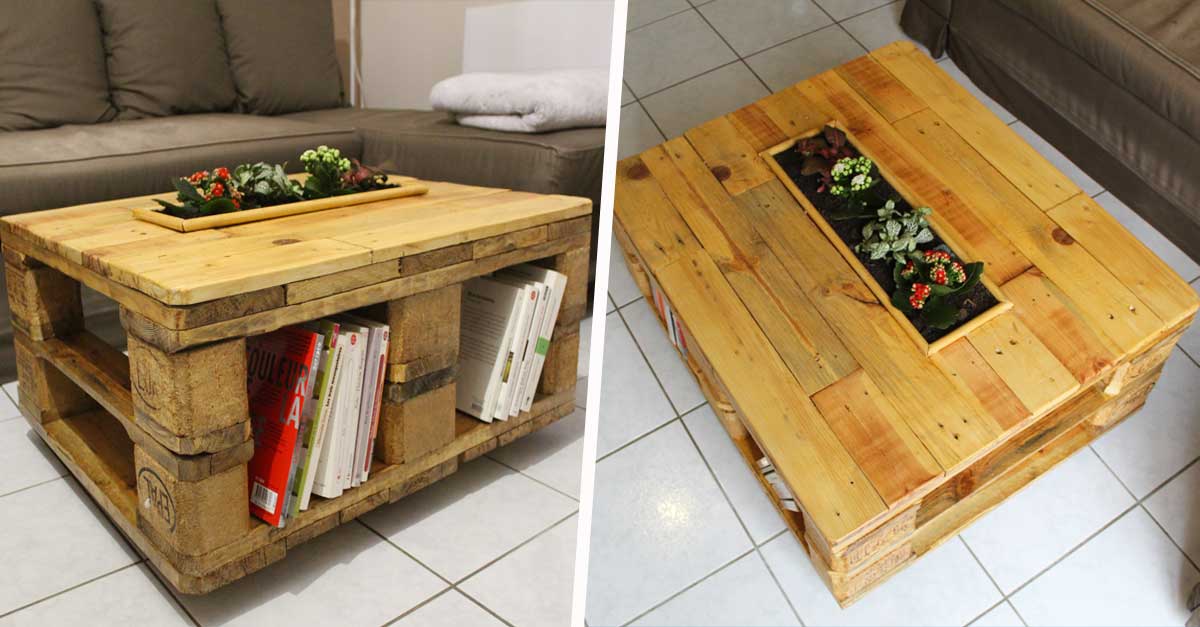 Tutoriel : Comment fabriquer une table basse en bois très facilement