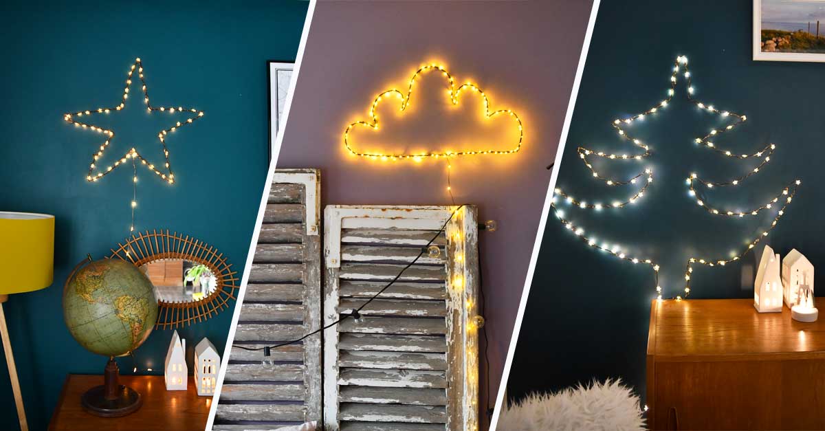 Comment fabriquer une guirlande lumineuse ? Le tuto !