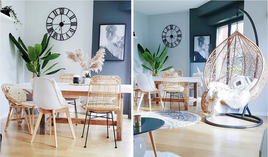 salle à manger bohème / amelia_homedeco