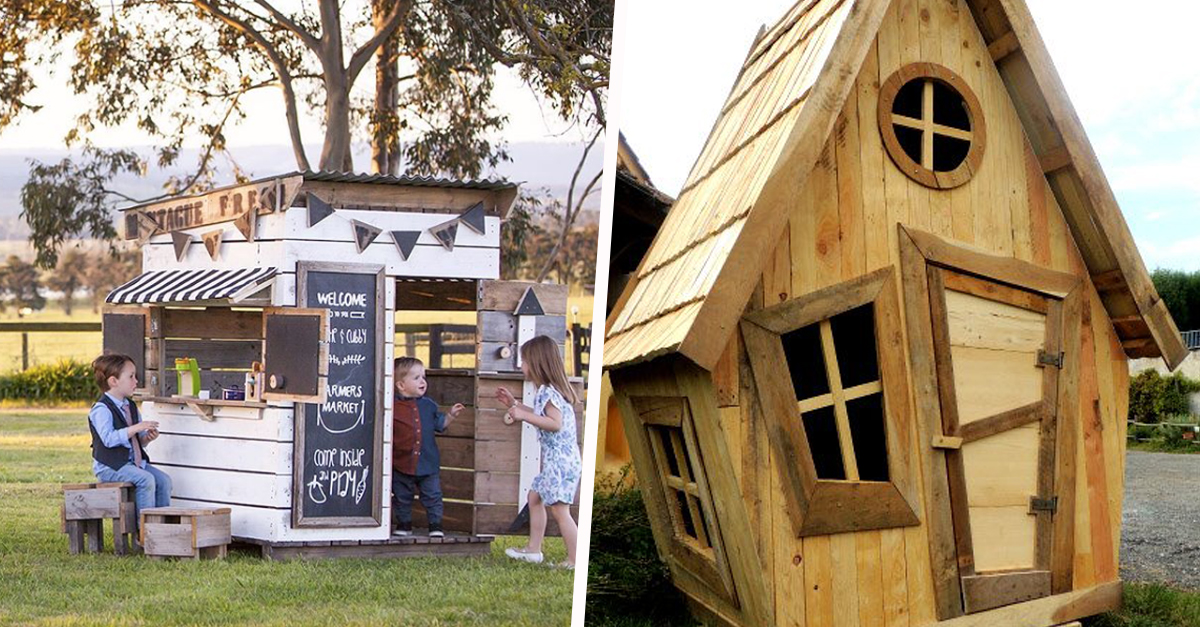 11 Idees Pour Construire Une Cabane En Bois Pour Enfants Dans Le Jardin
