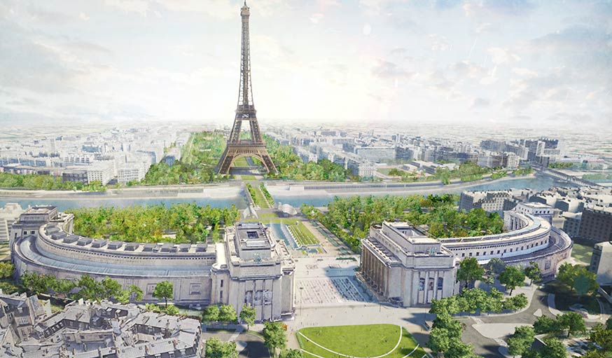 Transformation du site de la Tour Eiffel