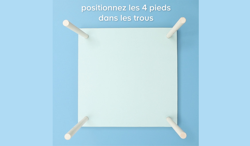 Tutoriel table basse sans clou ni vis ni colle étape 13