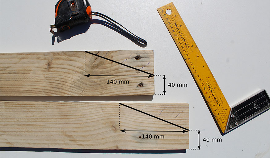 Tutoriel construire table de rempotage en palette étape 15