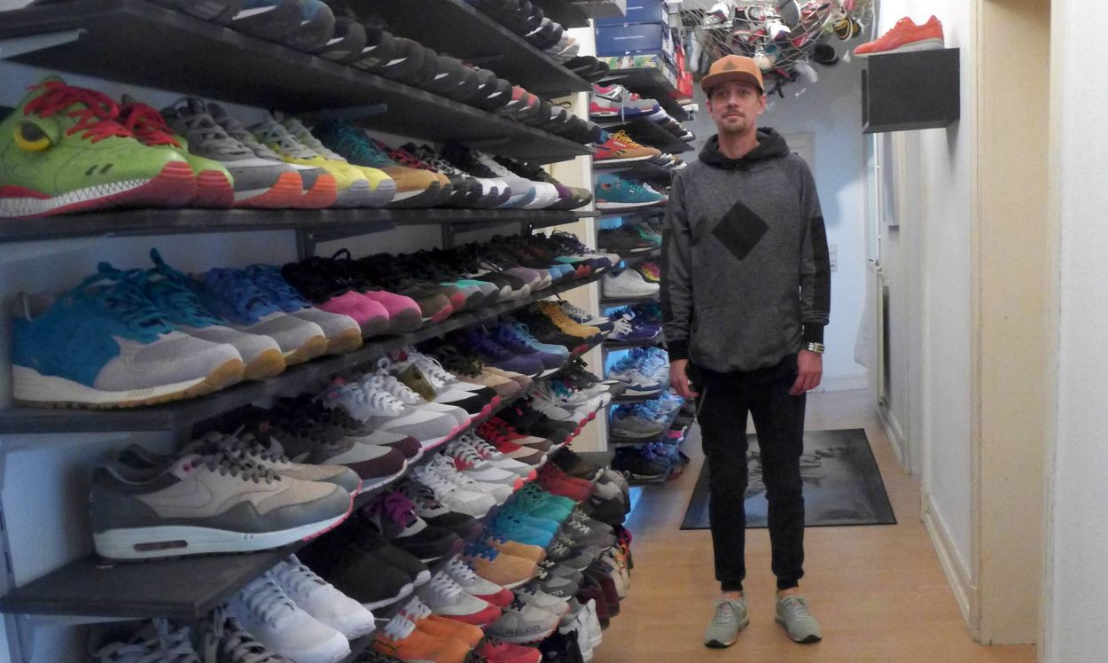 Une collection de baskets impressionnante - Comment ranger ses chaussures ?