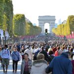 Les Champs-Élysées, dimanche 27 septembre lors de la journée sans voiture.
