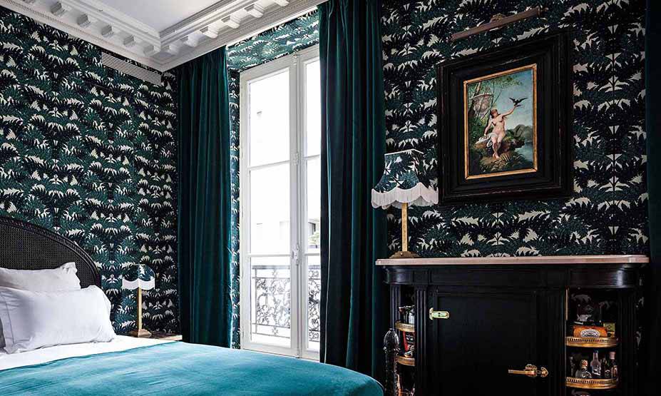 Inspiration : le style bourgeois de la chambre bleue