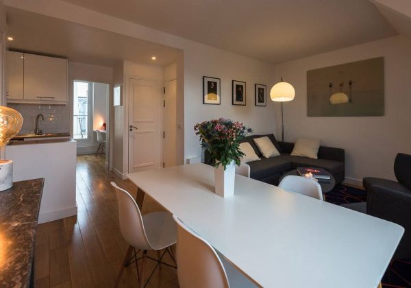 aménagement appartement traversant