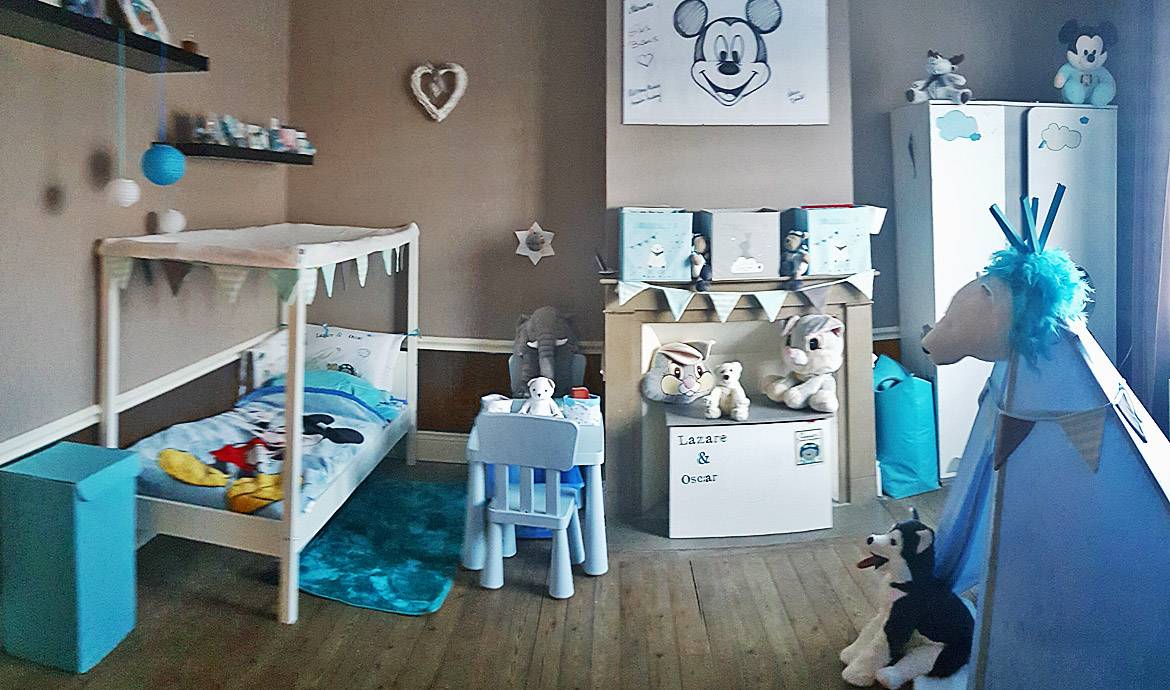 Une chambre d'aventurier pour bébé