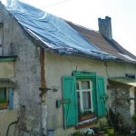 Une maison du sud-ouest Amiénois (Haute-Picardie), avant les travaux de rénovation.