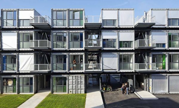 Étudiants : vivre dans un conteneur