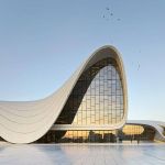 Haydar Aliyev Center, Bakou (Azerbaïdjan).