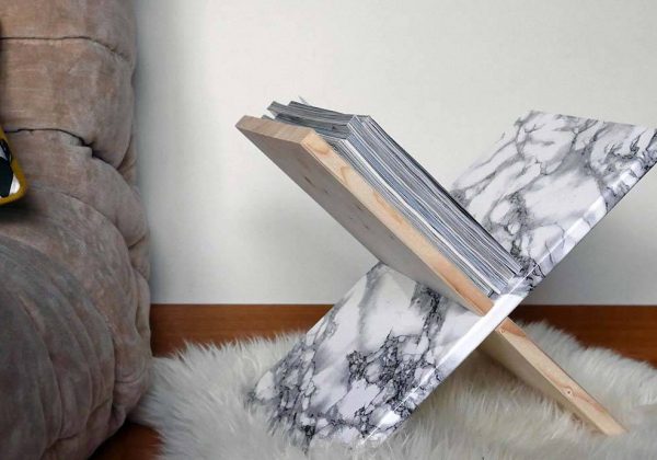 Journaux Et Magazines Un Porte Revues En Diy Facile