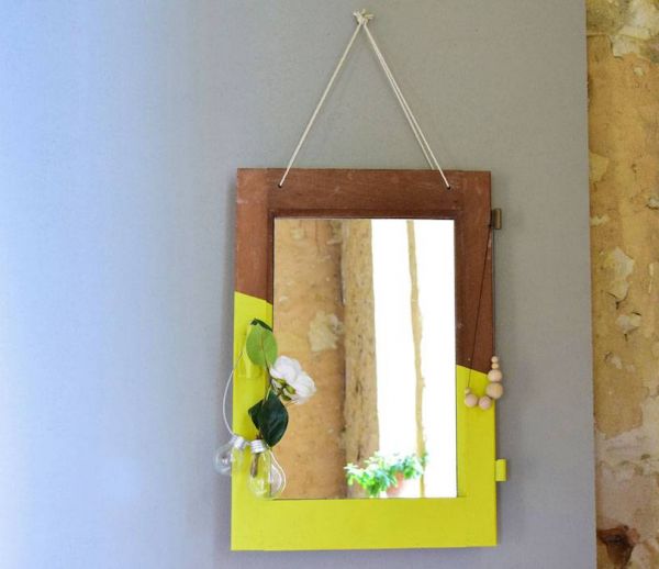 DIY : transformer une fenêtre en miroir