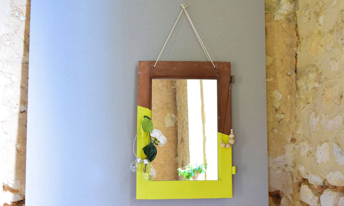 DIY : transformer une fenêtre en miroir