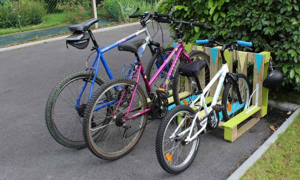 DIY : Fabriquez un range-vélo récup' en palette