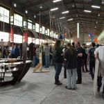 Le grand hall d'Artilect, pendant le FabLab Festival, en mai 2016.